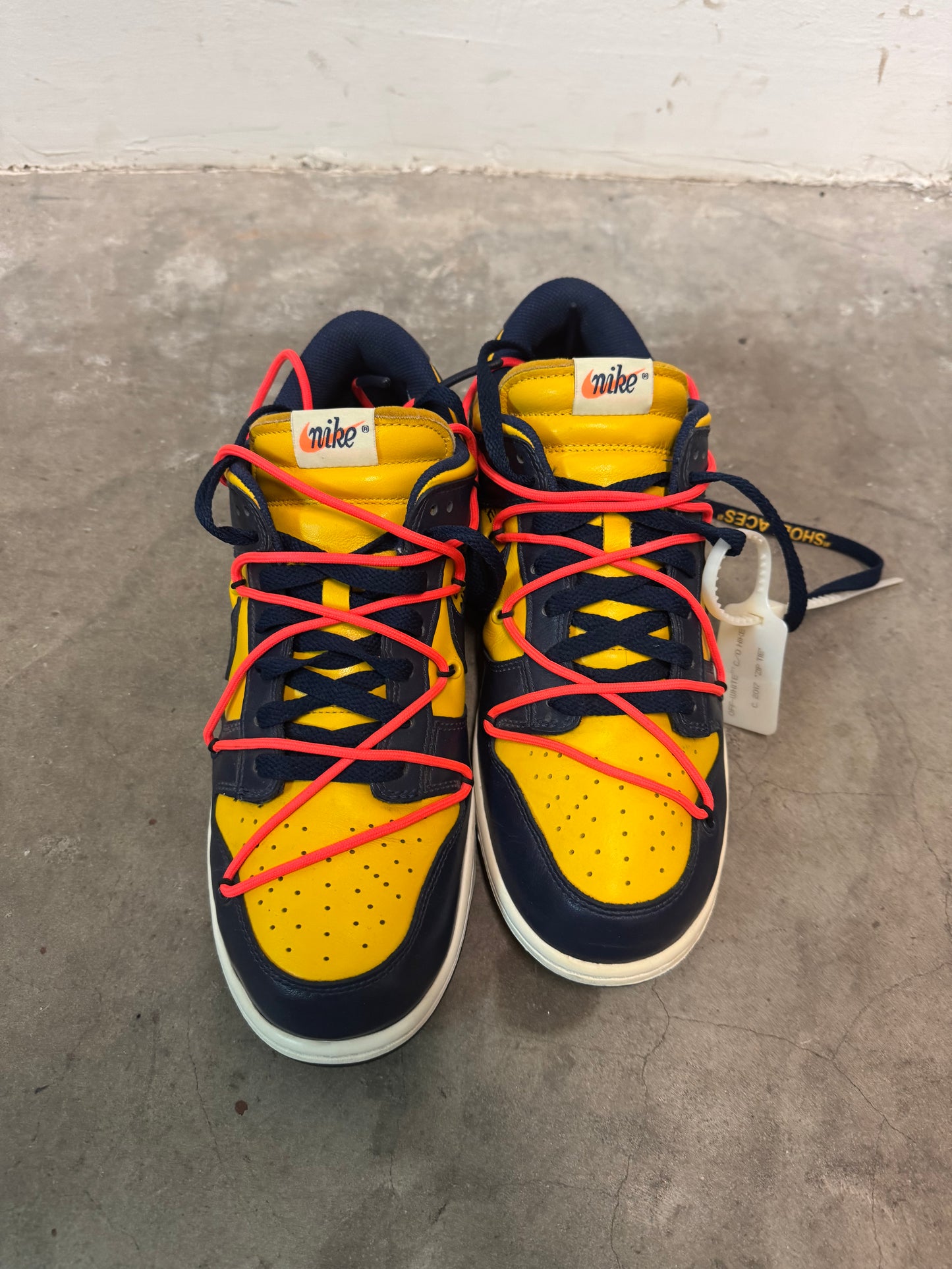 Off White Dunk Low Michigan (44)