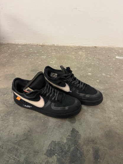 Nike Air Force 1 Low Off-White Black (45)