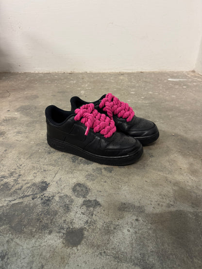 Nike Air Force 1 Pink Rope Laces (40)