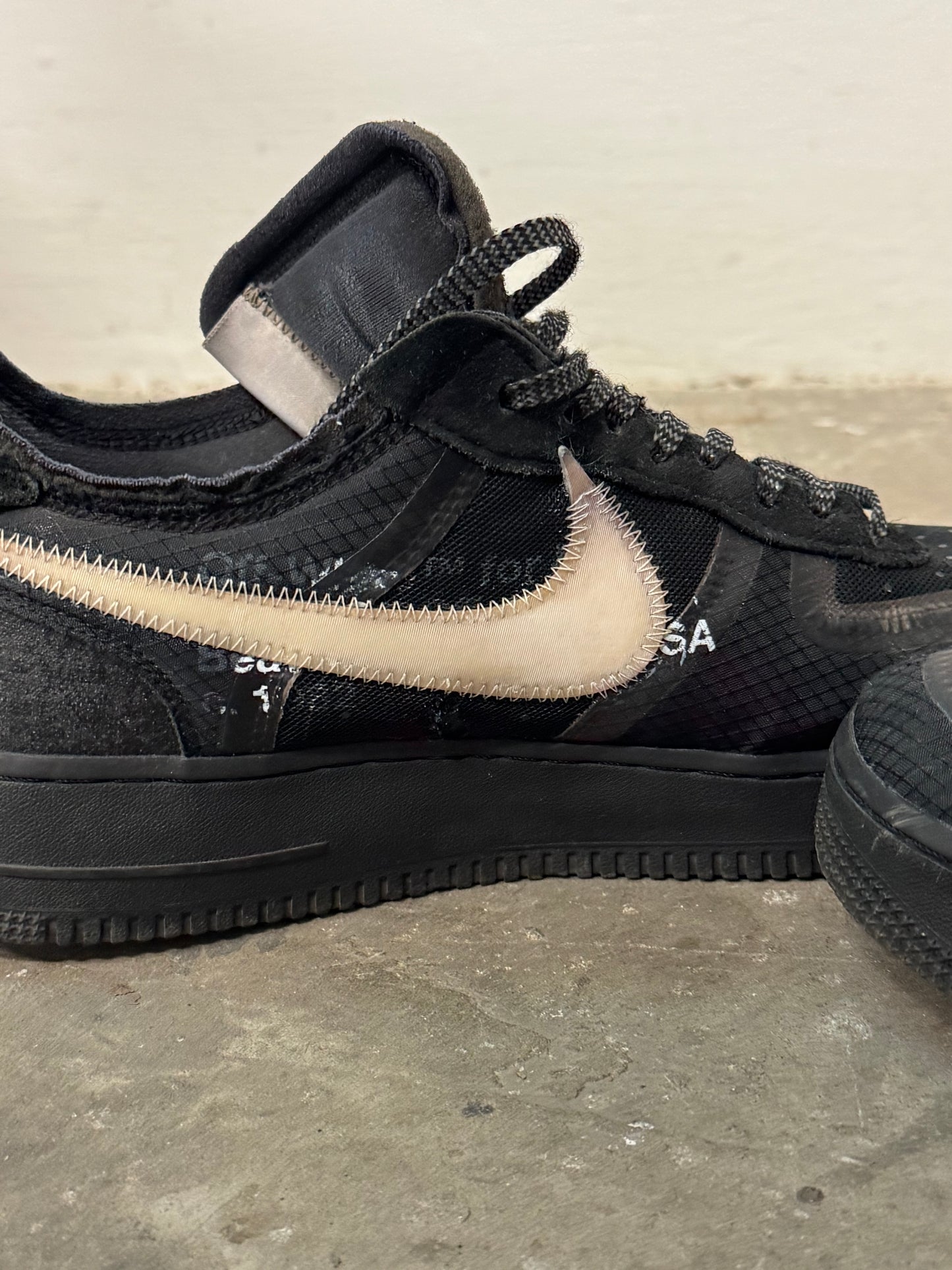 Nike Air Force 1 Low Off-White Black (45)