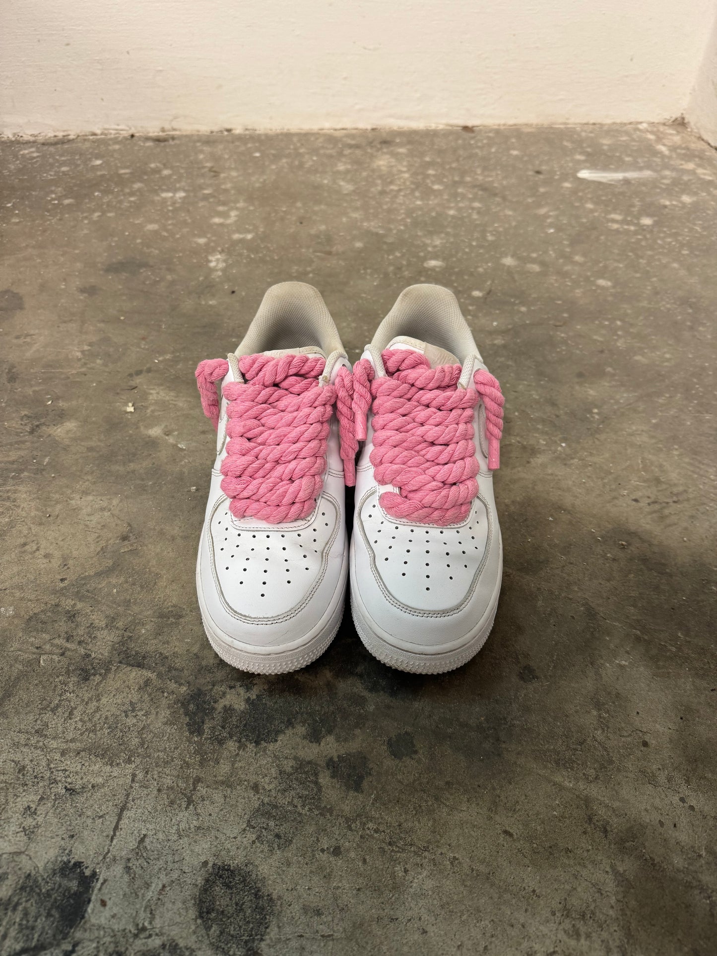 Nike Air Force 1 Pink Rope Laces (42)