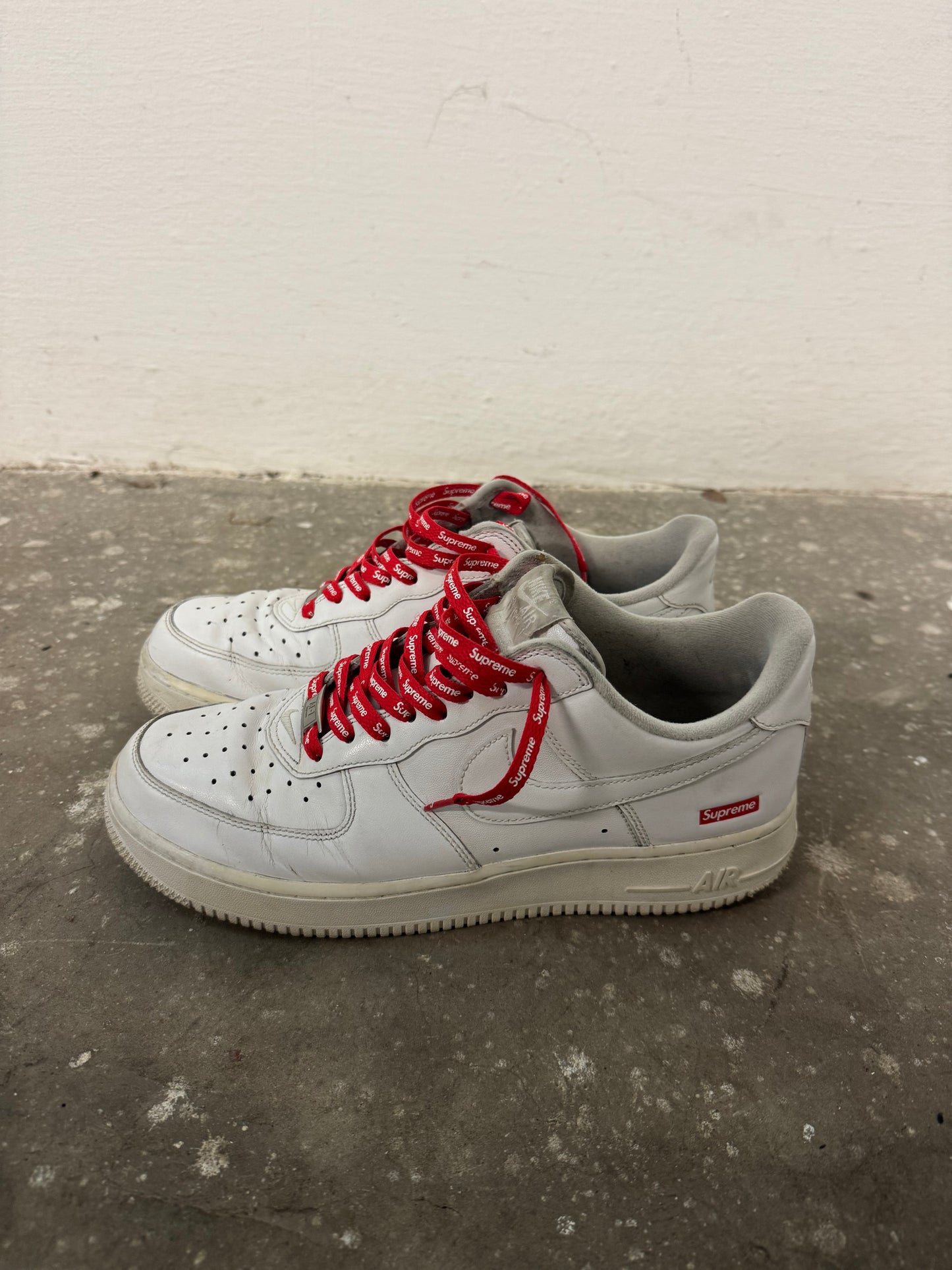 Nike Air Force 1 Supreme White (43)