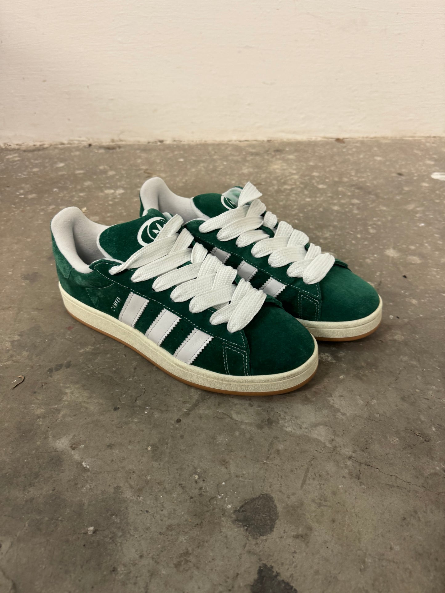 Adidas Campus 00s Dark Green Cloud White (44 2/3)