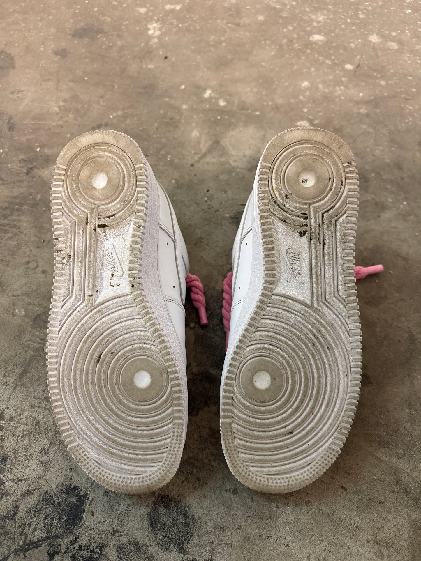 Nike Air Force 1 Pink Rope Laces (42)