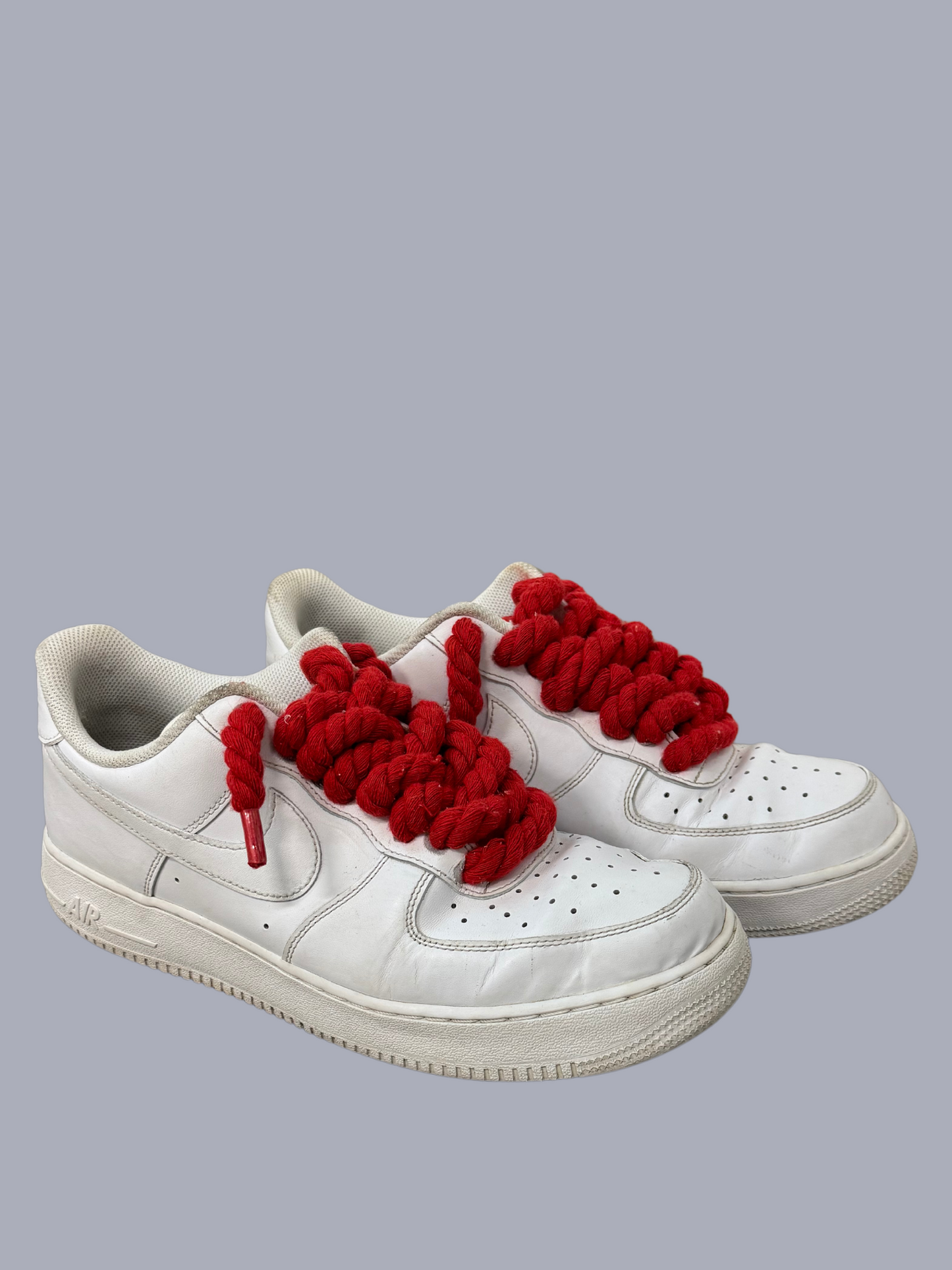 Nike Air Force 1 Red Rope Laces (45)