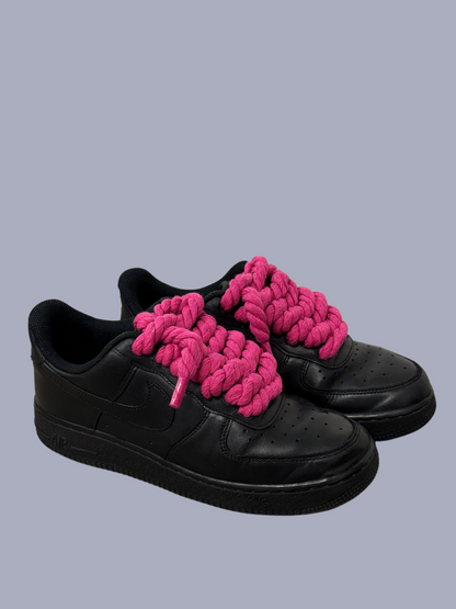 Nike Air Force 1 Pink Rope Laces (40)