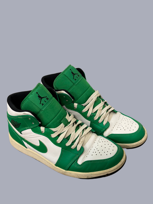 Jordan 1 Mid Lucky Green (41)